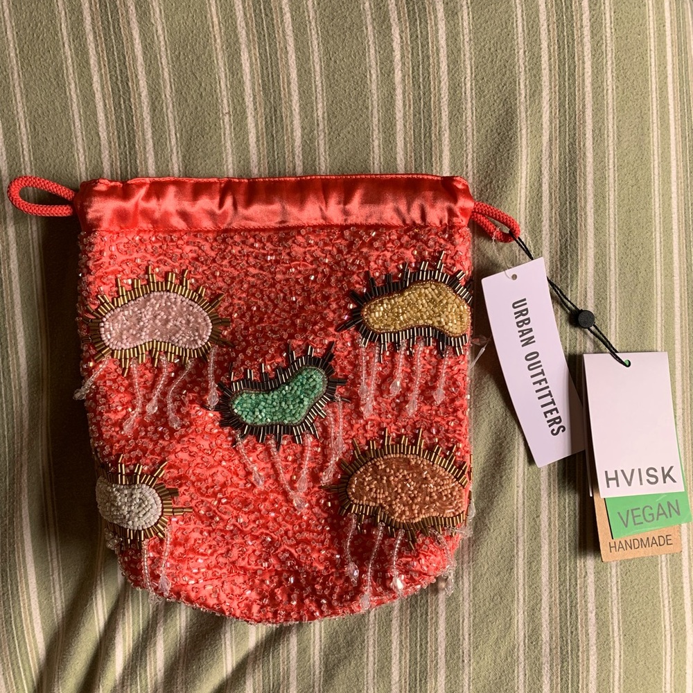 Urban outfitters all peach hand bag